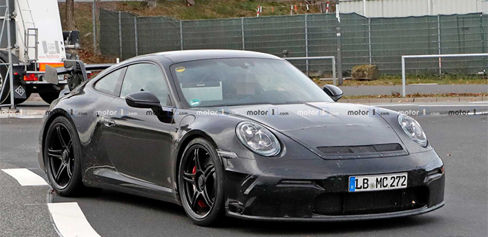 最大功率550马力 全新保时捷911 GT3路试照发布