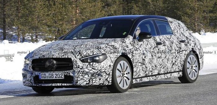 换装2.0T发动机  AMG CLA 35猎装版谍照曝光