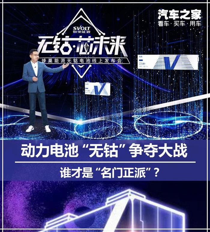 谁家更靠谱？“无钴”动力电池争夺大战