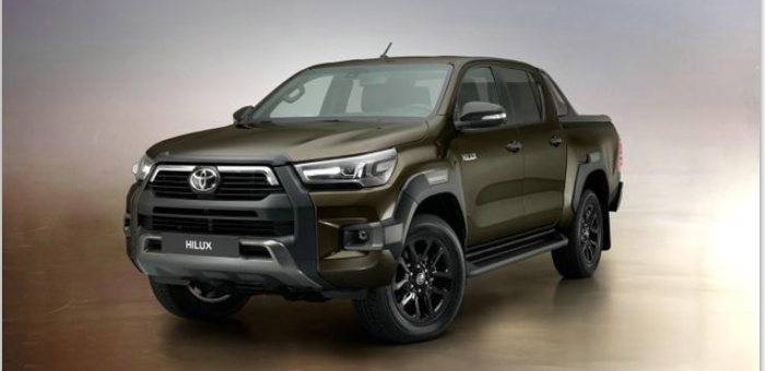 支持CarPlay 新款丰田Hilux皮卡官图发布