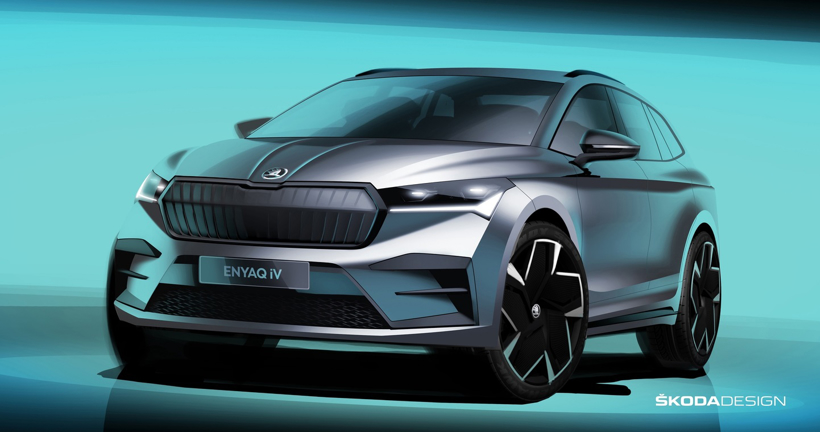 SUV，斯柯达ENYAQ iV,斯柯达电动SUV,斯柯达MEB